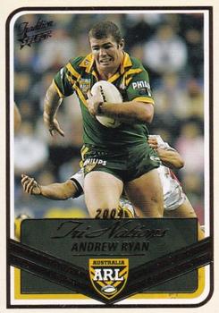 2005 Select Tradition - Australian Tri Nations Squad Members #TN19 Andrew Ryan Front